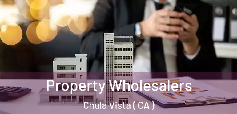  Property Wholesalers Chula Vista ( CA )